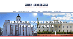 Desktop Screenshot of chismstrategies.com